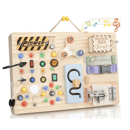 Montessori Busy Board for Early Learning Kids - Joyreal