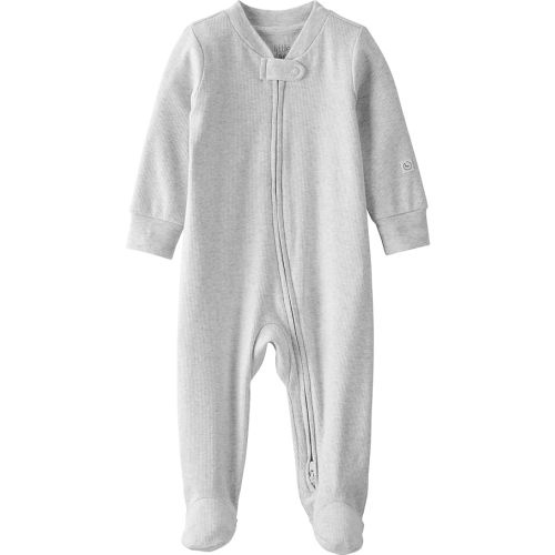 little planet by carter's unisex-baby Sleep and Play made with Organic Cotton, Gray, 3M