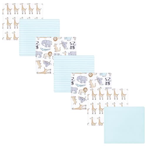 Luvable Friends Hudson Baby Flannel Receiving Blankets 7pk