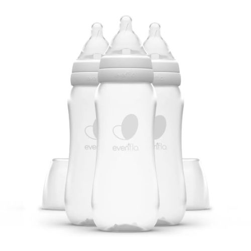 Evenflo Feeding Balance+ Bottles, Standard, 0+ Months, Slow Flow, 3 Bottles, 9 oz (270 ml)