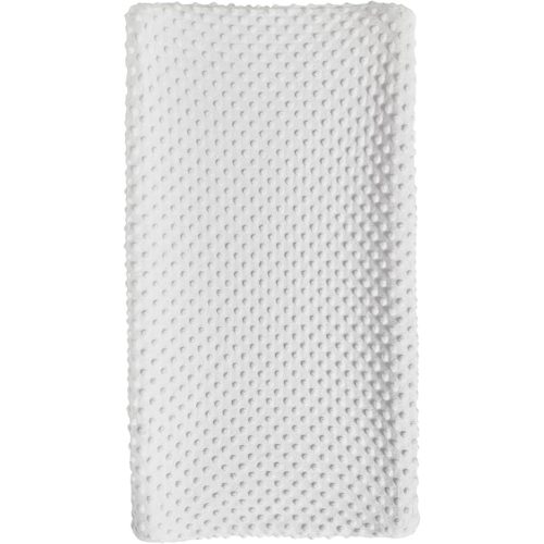 Changing Pad Cover Super Soft Dots Skin-Friendly Breathable Wipeable Changing Table Sheets for Baby Boy and Baby Girl (Bright White)