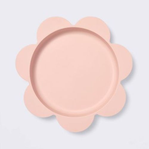 Silicone Plate - Flower/Pink - Cloud Island™