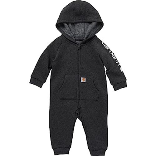 Carhartt Baby Boys' Long-Sleeve Zip-Front Hooded Coverall