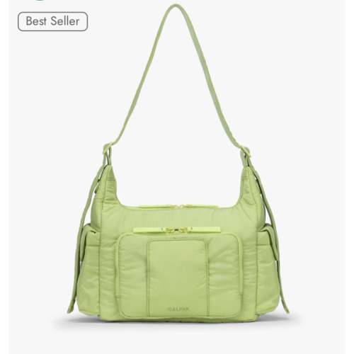 Crossbody Diaper Bag in Lime