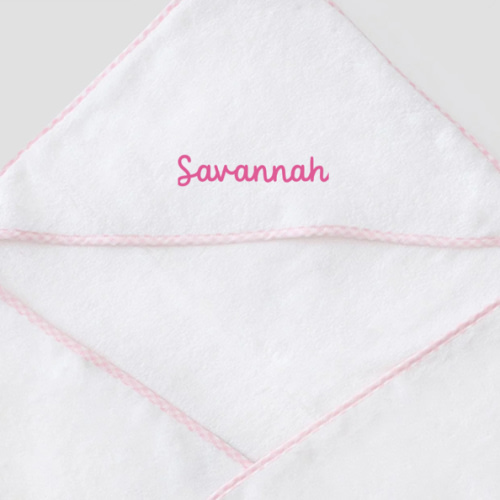 Personalized Baby Bath Towel | Weezie Towels
