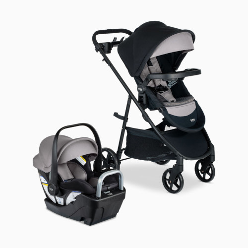 Britax Willow Brook S+ Travel System - Graphite Onyx