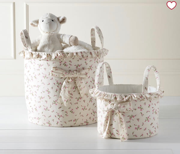 LoveShackFancy Prairie Wildflower Storage | Pottery Barn Kids
