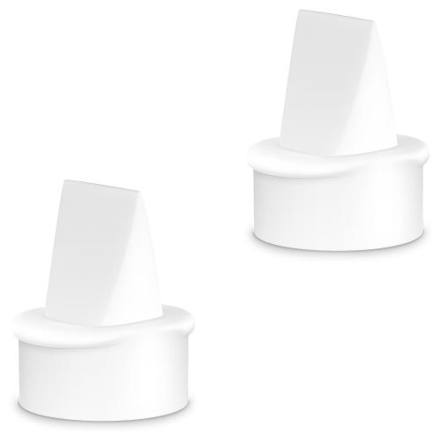 2PC Duckbill Valves Compatible with Lansinoh Pumps Parts and Hand Pump, Replacement to Lansinoh Signature Pro Smartpump Manual Pump, for lansinoh Breast Pumps Duckbill Valves Parts