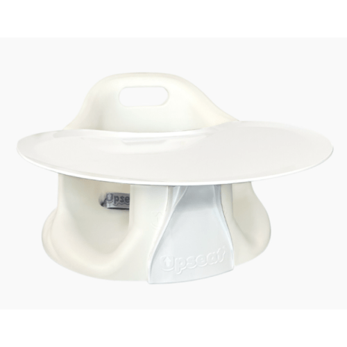 Upseat Upseat Baby Floor & Booster Seat with Tray - Coconut