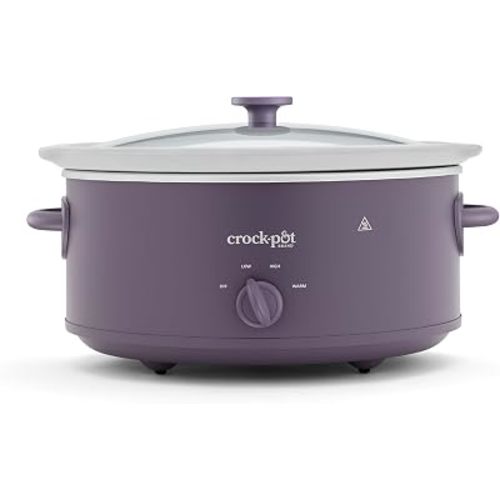 Crock-Pot® Design Series 7-Quart Manual Slow Cooker, Purple Potato