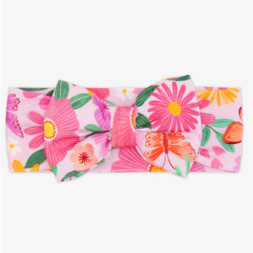 Little Sleepies ™ | Butterfly Blooms Luxe Bow Headband