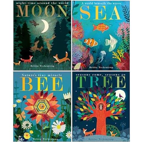 Patricia Hegarty 4 Books Collection Set Pack (Moon, Sea, Bee, Tree)