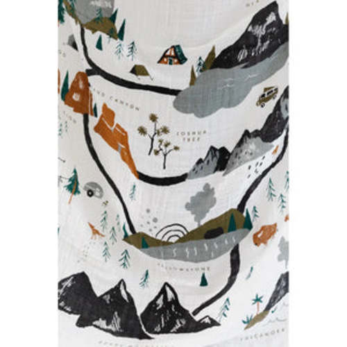 Clementine Kids Swaddle Blanket - National Parks | Kid's Stuff Superstore