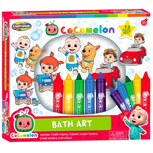 Creative Kids Cocomelon Bath Art Set