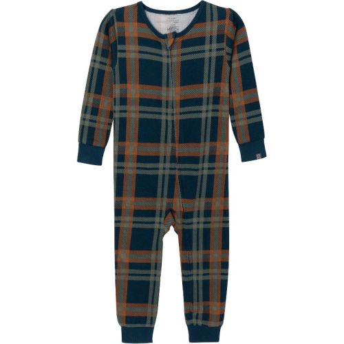 Modern Moments™ By Gerber Baby Neutral Unionsuit, Navy Plaid, 18 Months
