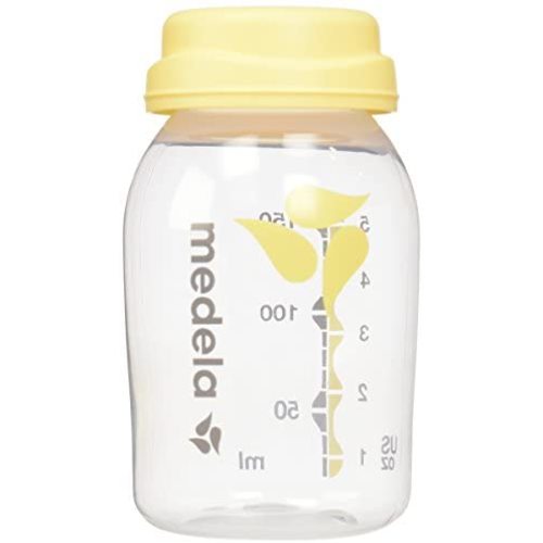 Medela Breast Milk Collection and Storage Bottles, 6 Pack, 5 Ounce Breastmilk Container, Compatible with Medela Breast Pumps and Made Without BPA