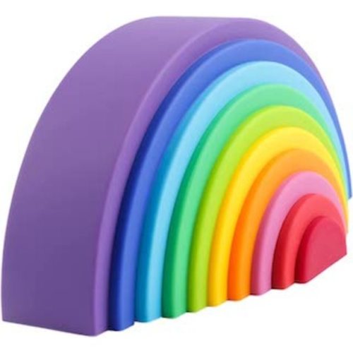 Rainbow Silicone Stacker