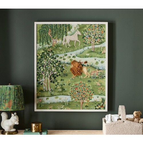 Morris & Co. Stretched Canvas Art 27"x32" | Pottery Barn Kids