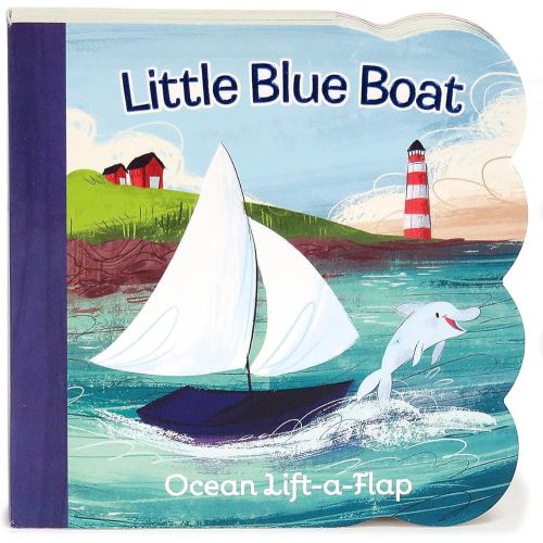Little Blue Boat Chunky Lift-a-Flap Board Book (Babies Love)