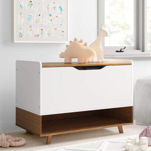Mack & Milo™ Hewish Toy Box & Reviews | Wayfair