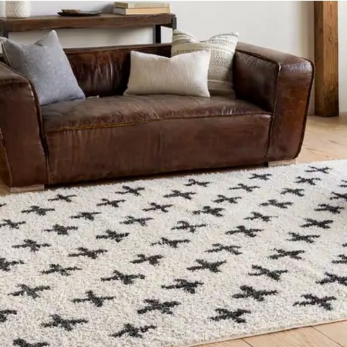 Livabliss Mora Casual Boho Plush Area Rug