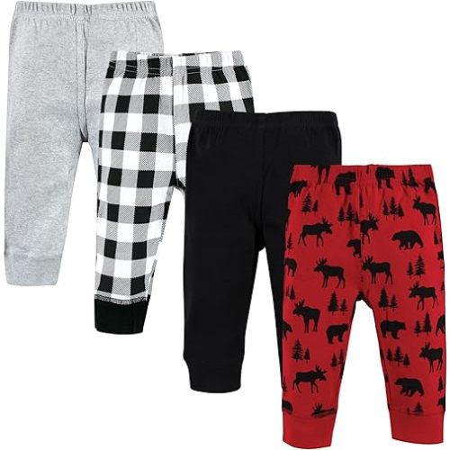 Hudson Baby Baby Girls' Cotton Pants and Leggings