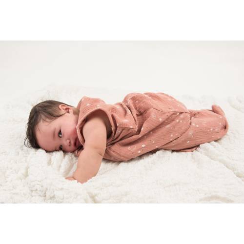 Baby Sleep Sack | 100% Organic Cotton Wearable Blanket | 2-Way Zipper | Perfect Gift for Baby Shower | Comfortable for Newborns and Toddlers