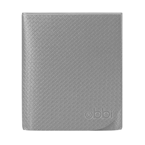 Ubbi On-the-Go Diaper Changing Baby Mat, Soft and Comfortable Diaper Bag Accessory Must Have for Newborns, Easy to Clean, Portable Folding Pad, Baby Traveling Accessories, Gray