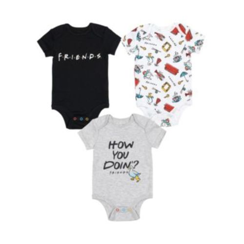 3 Pack Short Sleeve Bodysuit Infant Boys