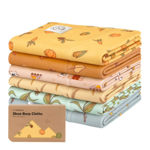 Shea Burp Cloths in Countryside