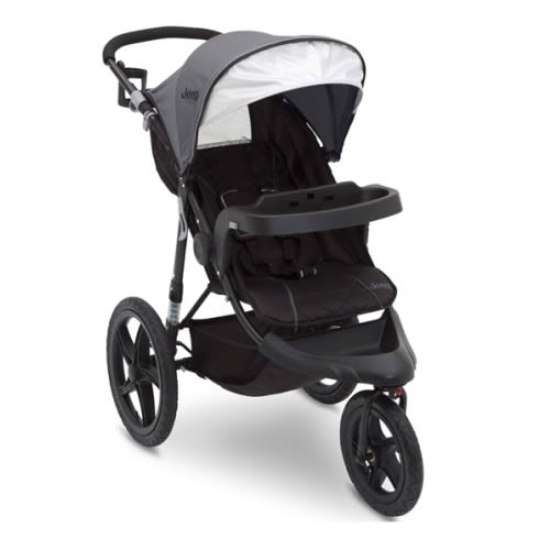 Jeep Classic Jogging Stroller by Delta Children, Grey