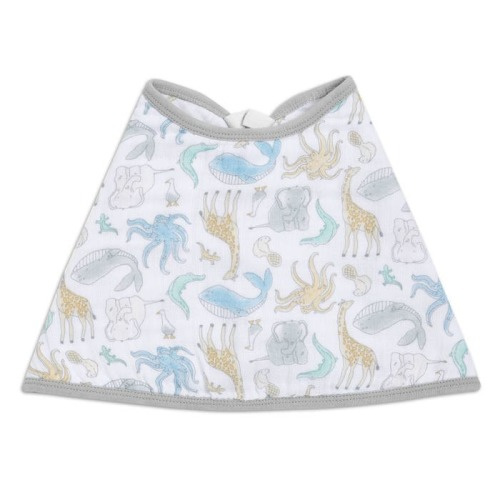 essentials cotton muslin burpy bib