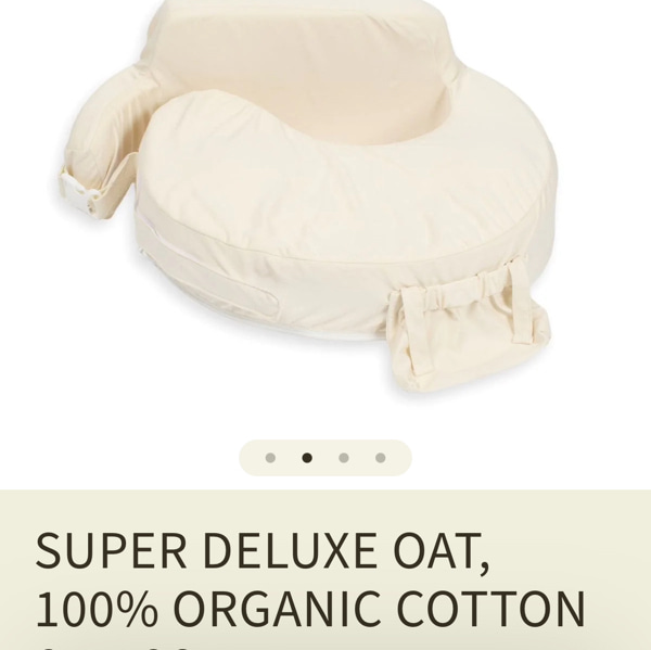 Super Deluxe Oat, 100% Organic Cotton Slipcover