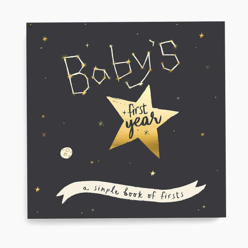 Lucy Darling Baby's First Year Memory Book - Golden Stargazer