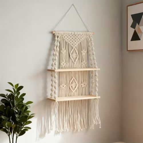 lace wall hanger tassel woven tassel hanger bohemian wall - Temu