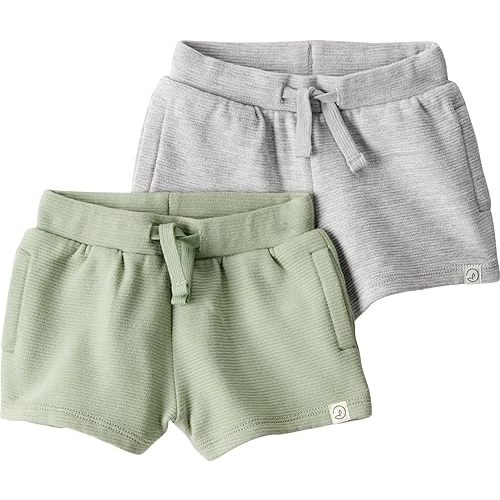 little planet by carter's Baby 2-Pack Shorts Made with Organic Cotton