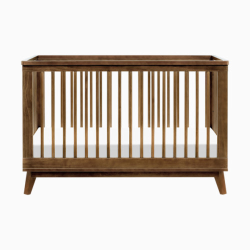 Scoot 3-in-1 Convertible Crib with Toddler Bed Conversion Kit - Natural Walnut