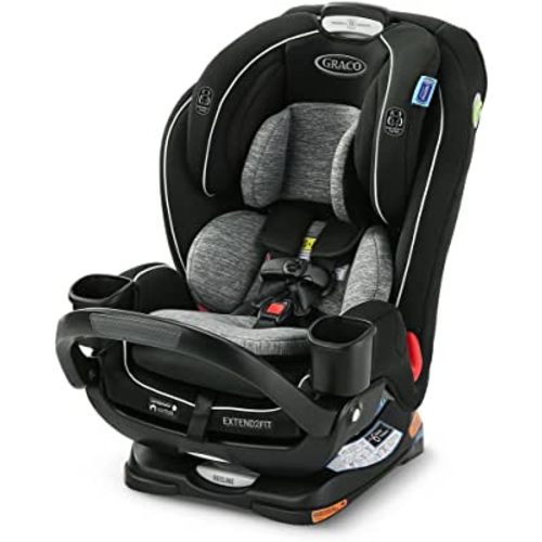 Graco Extend2Fit 3 in 1 Car Seat Featuring Anti-Rebound Bar, Ride Rear Facing Longer, Up to 50 Pounds, Zane