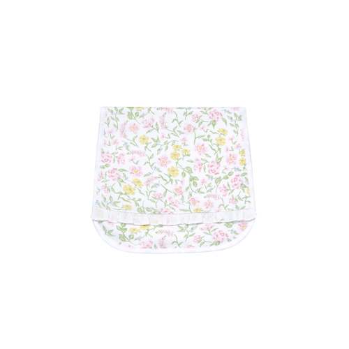 Berry Wildflowers Baby Burp Cloth