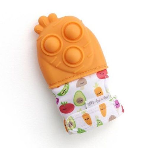 Itzy Ritzy Itzy Mitt Pop - Carrot