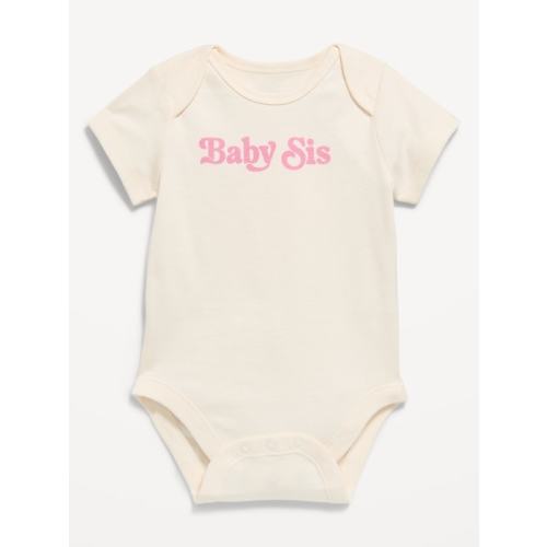 Short-Sleeve Graphic Bodysuit for Baby