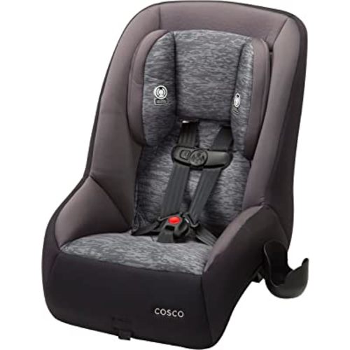 Cosco Mighty Fit 65 DX Convertible Car Seat (Heather Onyx Gray)