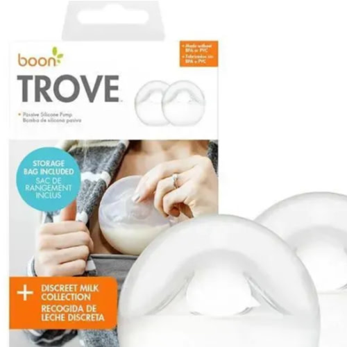 Tomy - Boon Trove Silicone Manual Breast Pump Bundle with Travel Pouch, 2 Pack | MacroBaby