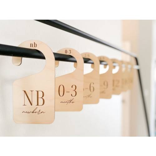 Nursery Closet Dividers Baby Clothes Dividers Baby Shower - Etsy