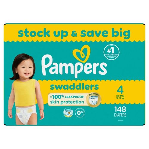 Pampers Swaddlers Soft Sensitive Skin Baby Diapers - Size 5 - 128ct
