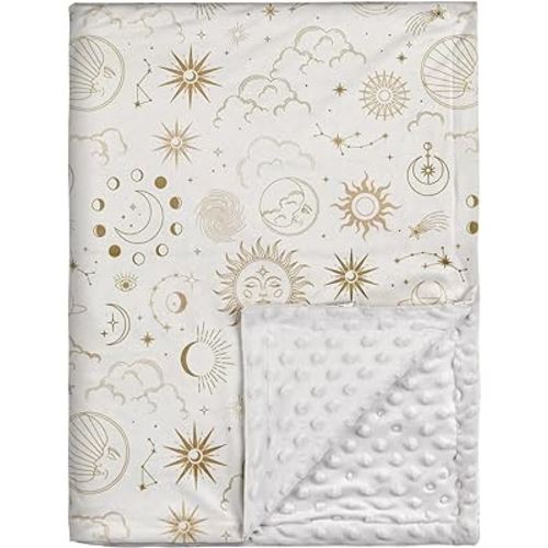 Soarwg Kids Baby Blankets Unisex Newborn, Super Soft Comfy Blankets, for Toddler Baby Nursery Bed Blankets Stroller Crib Shower Gifts, Standard 100 by Oeko-Tex, 40 x 30 Inch.