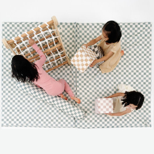 Toki Mats Epic Padded Play Mat - Checker Matcha