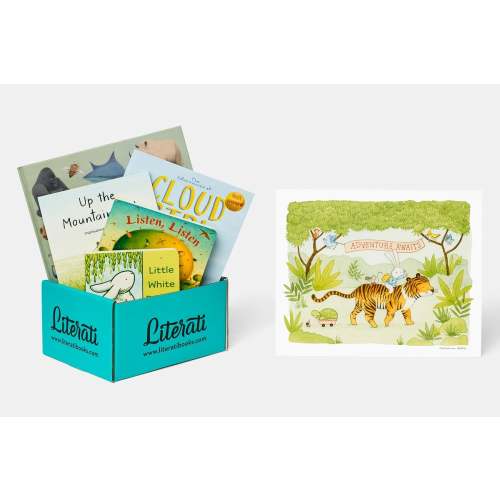 Adventure II book box for ages 0 to 3 years old - Literati