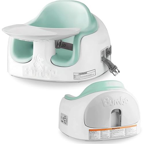 Bumbo 3-in-1 Baby Multi Seat Booster with Feeding Tray, 6-36 Months Old, Hemlock