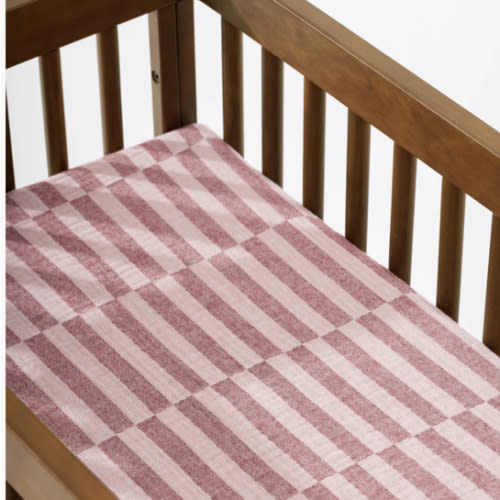 Babyletto All-Stages Midi Crib Sheet in GOTS Certified Organic Muslin Cotton